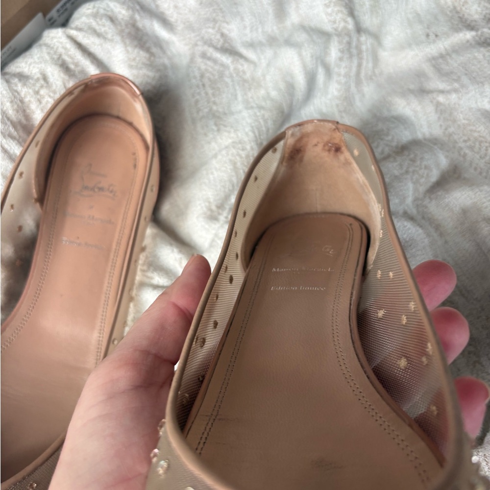 Maison Margiela x Christian Loubitin Strass Flat Tabi - Picture 7 of 10